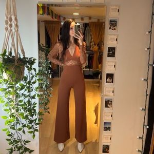 Mauve Fashion Nova Jumpsuit